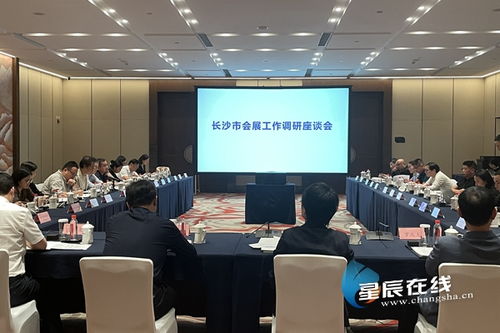 樹立數字化意識，共繪長沙會展業高質量發展新藍圖——長沙會展工作調研座談會召開